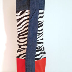 Zebra e jeans